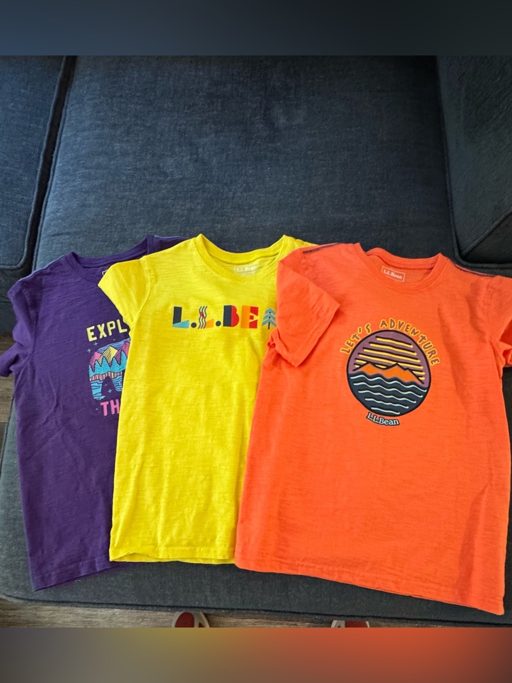 L.L. Bean Kids' Graphic Tee - lot of 3
